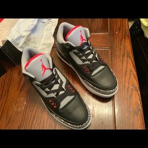 11.5 Air Jordan 3 Retro OG 'Black Cement' 2018